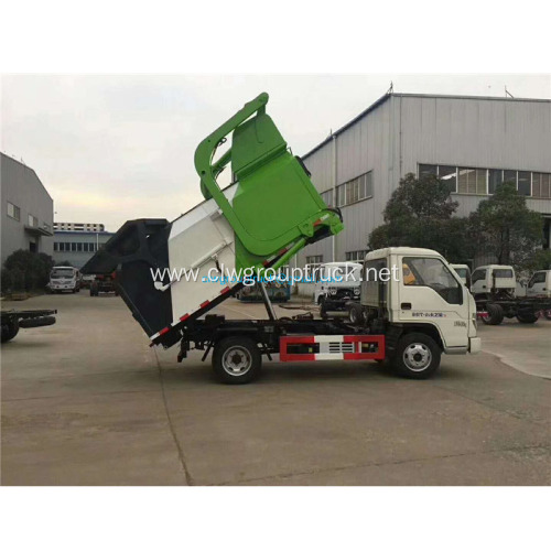 Forland small hydraulic open type garbage truck